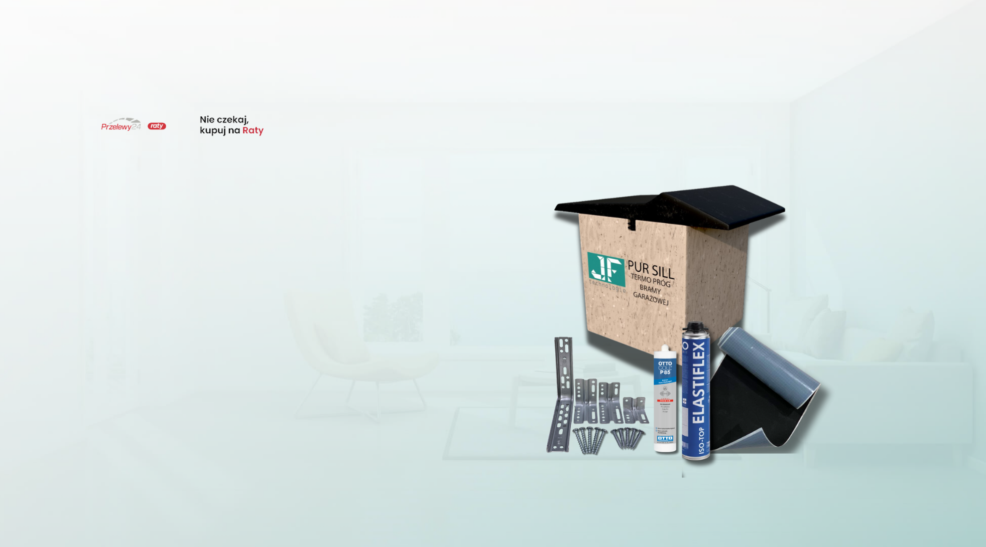 Zestaw do termo progu bramy garażowej - sprawdź